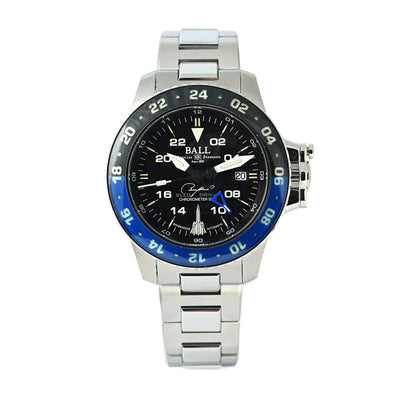 Pre-Owned Ball Engineer Hydrocarbon Aero GMT Sled Driver Automatic – DG2018C-S17C-BK-PRE