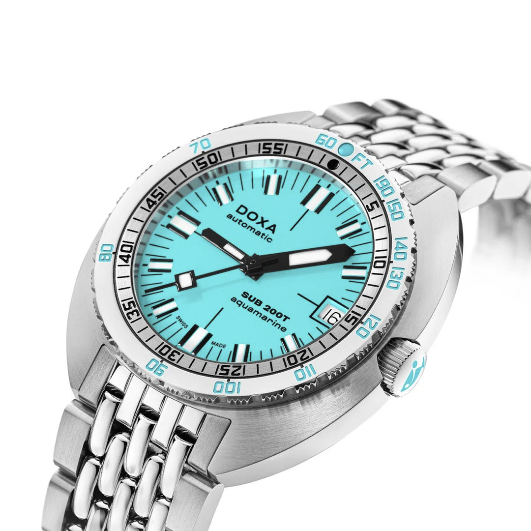 DOXA SUB 200T Aquamarine Automatic – 804.10.241S.10 – Little