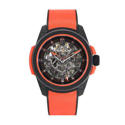 Pre-Owned NORQAIN Independence Wild One Coral Automatic – NNQ3000QBR2AS/B013/3W1RBR1.20BQ-PRE-1
