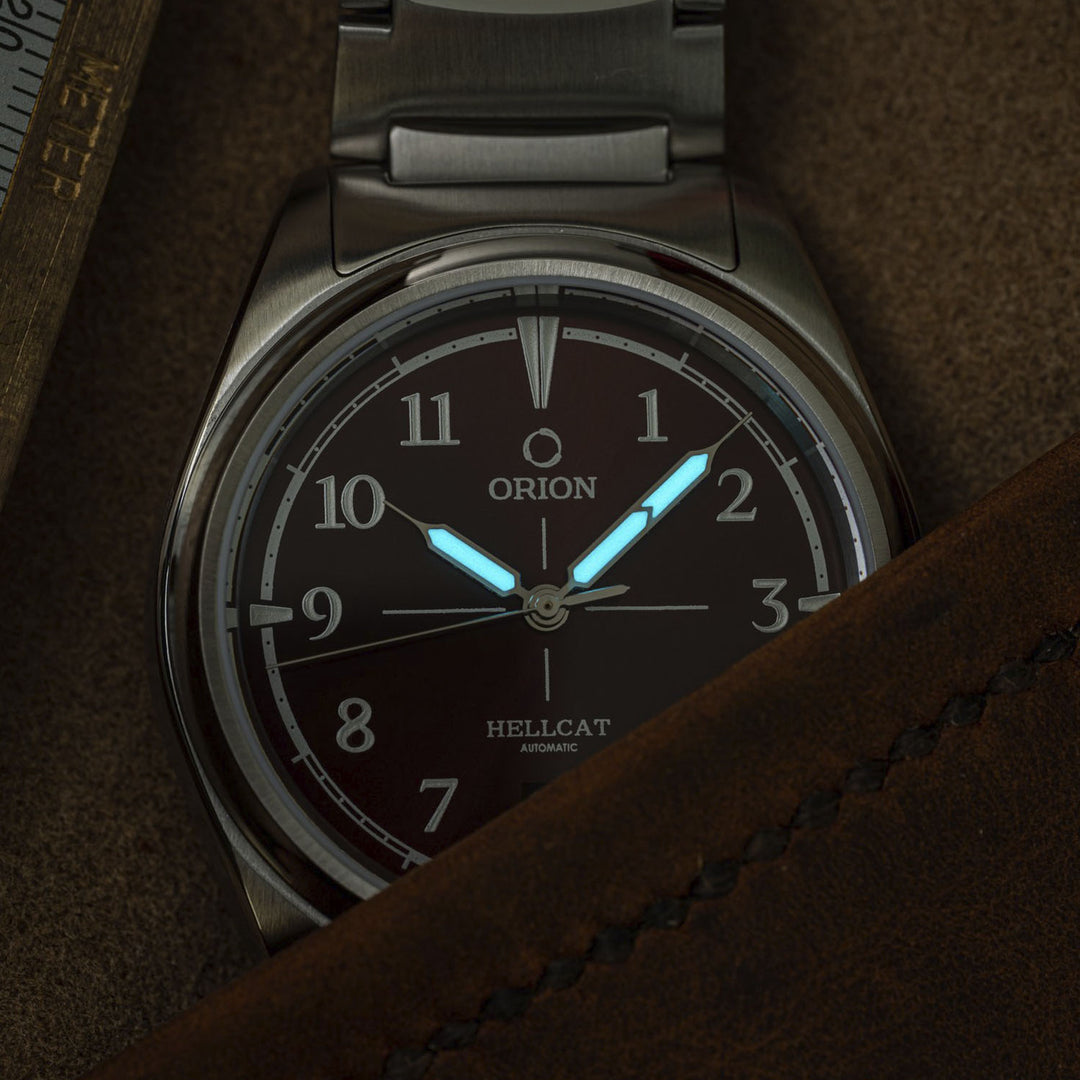 Orion Hellcat Burgundy Automatic – HCTBRSBRD – Little Treasury