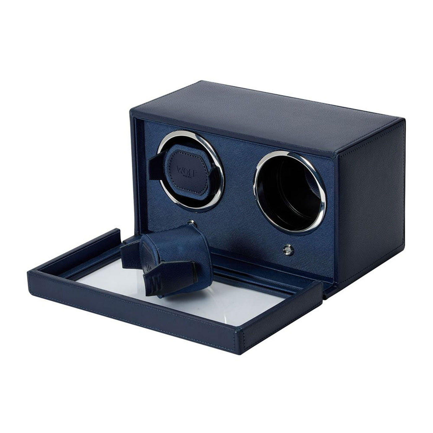 Wolf 1834 Cub Double Watch Winder with cover – 461203