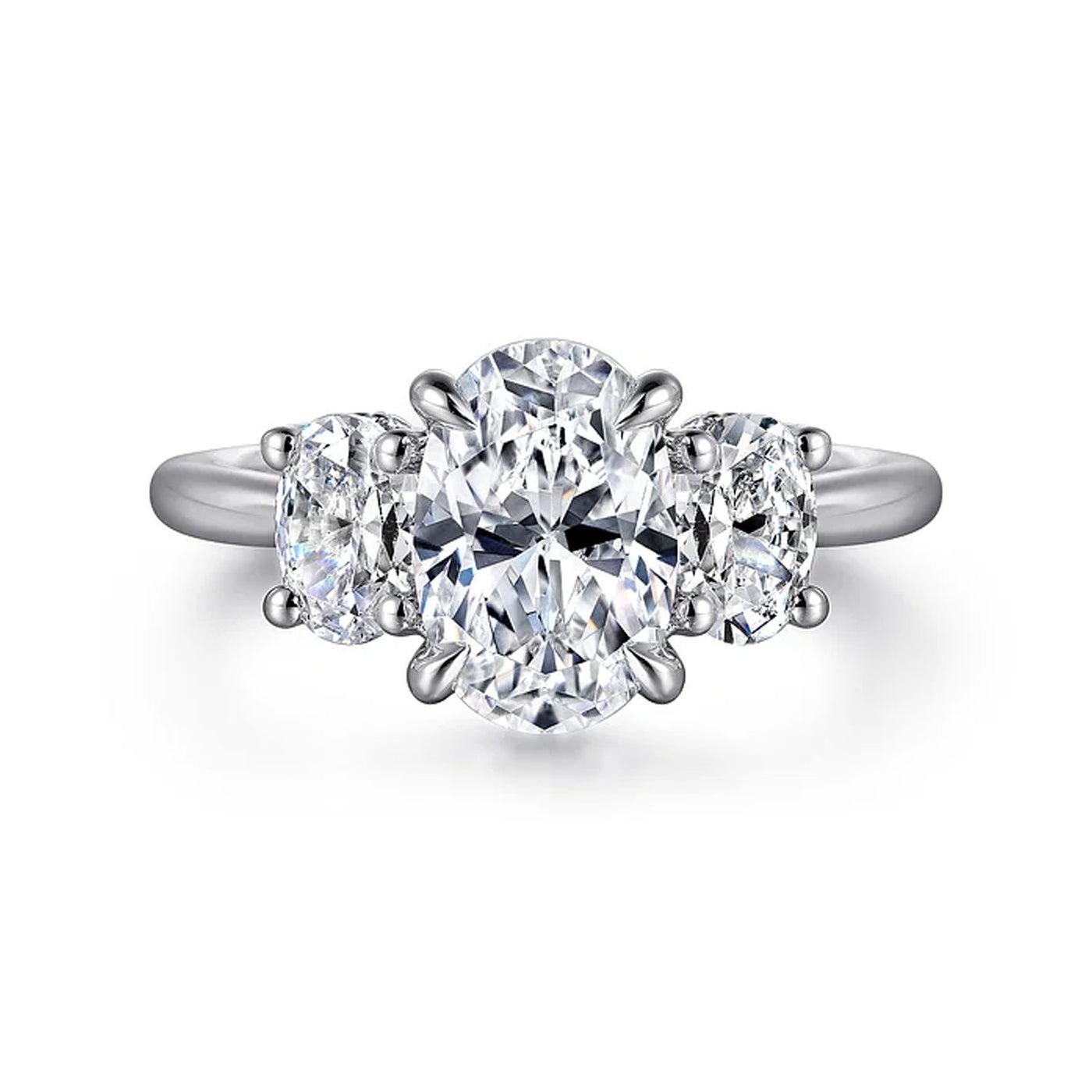 Diamond Semi-Mount Engagement Ring