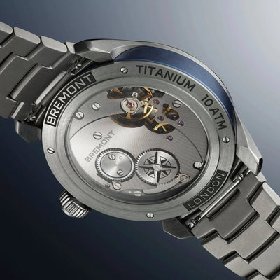 Bremont Altitude Skeletonised Perpetual Clendar GMT Limited Edition Stem Winding – ALT42-PER-TI-BLSKL-B