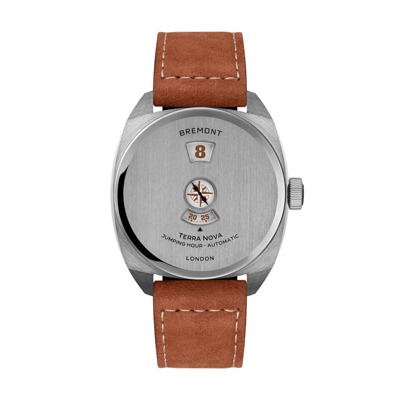 Bremont Terra Nova Jumping Hour Automatic – TN38-JH-SS-CC-L-S