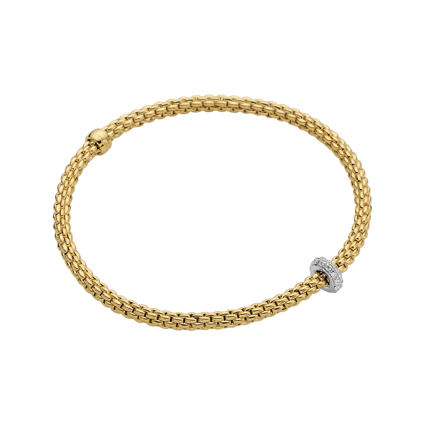 Fope 18k Yellow Gold Flex'It Prima Bracelet – 74508BX_BB_G_XBX_00M