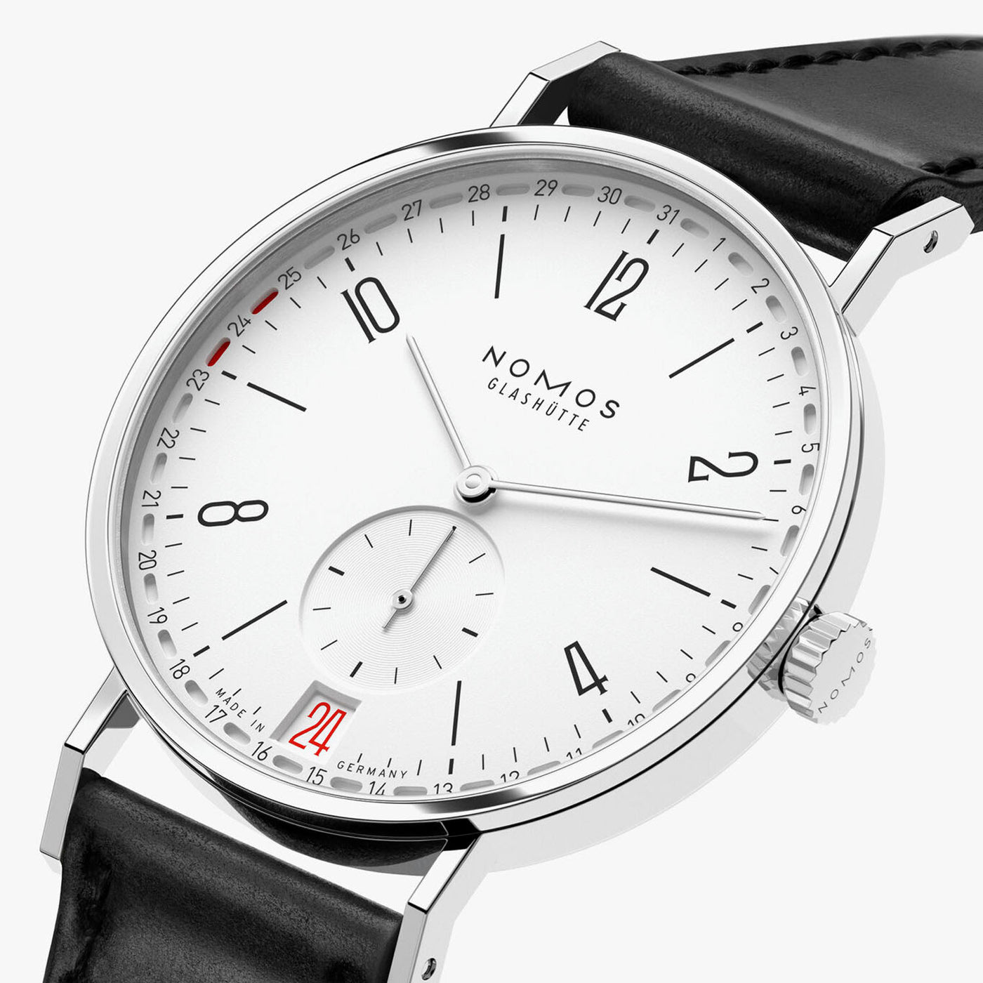 Nomos Glashütte Tangente 2Date Stem Winding – 135