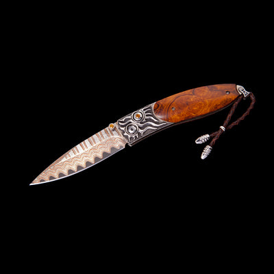 William Henry B05 Flame Hand-Engraved Knife