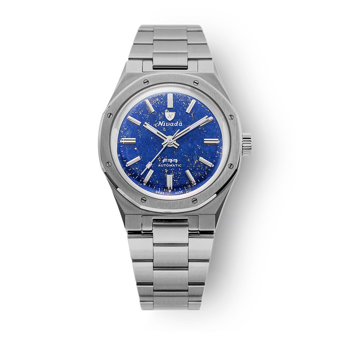 Nivada Grenchen F77 Lapis Lazuli Automatic – 68017A77