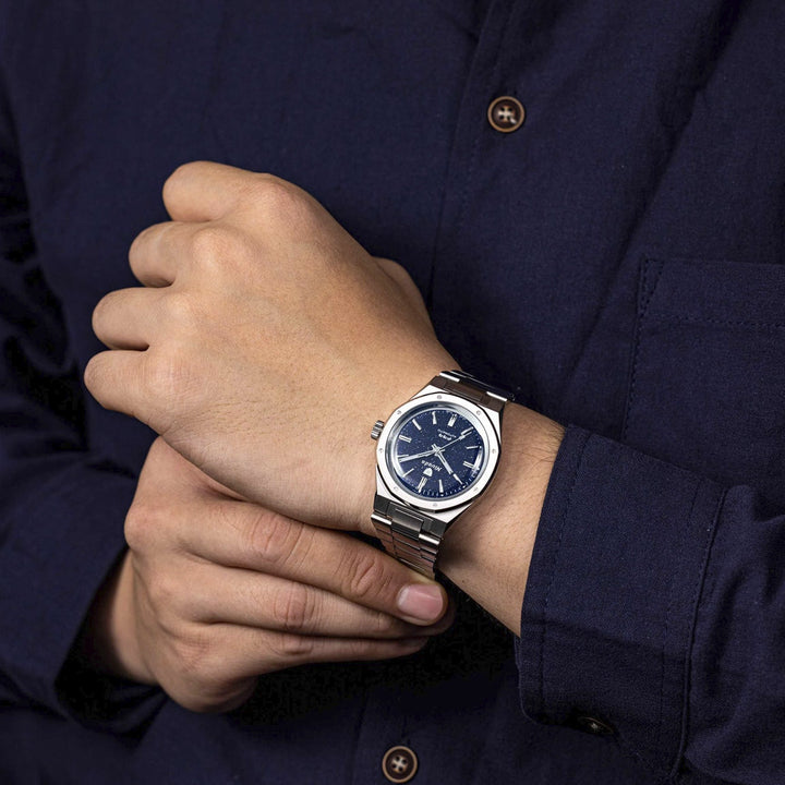 Nivada Grenchen F77 Aventurine Automatic – 68010A77 – Little