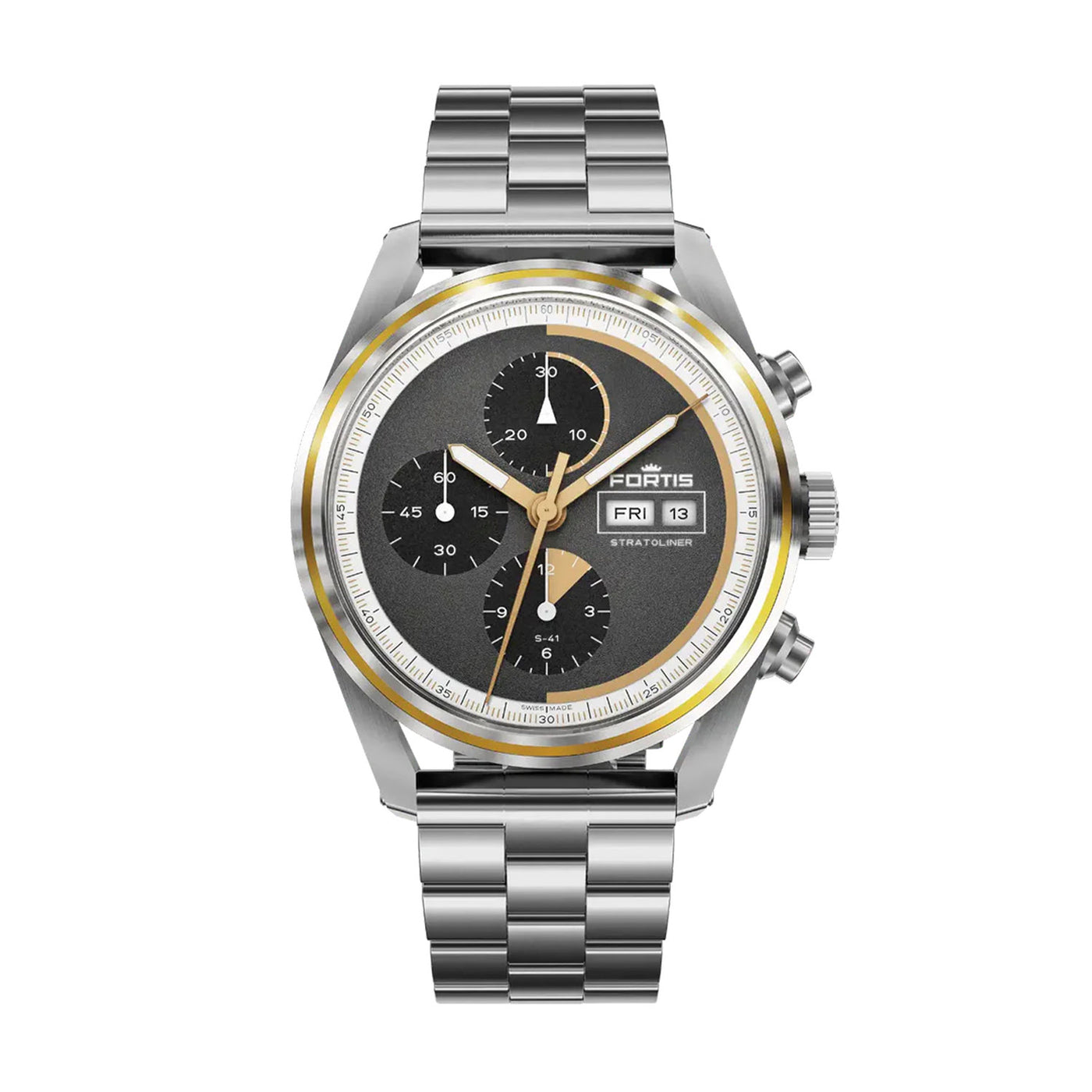 Fortis Stratoliner S-41 "Cosmic Gray" Limited Edition Automatic – F2340013