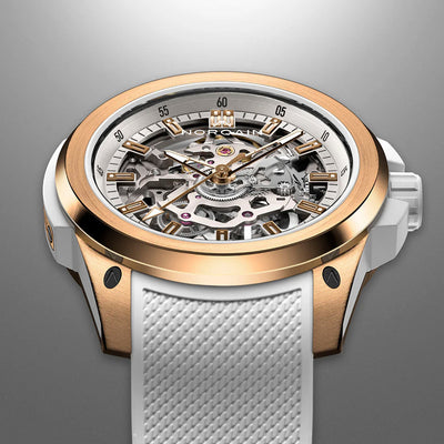 NORQAIN Wild One Skeleton Red Gold Limited Edition Automatic – N3001.07G01.W01.R01