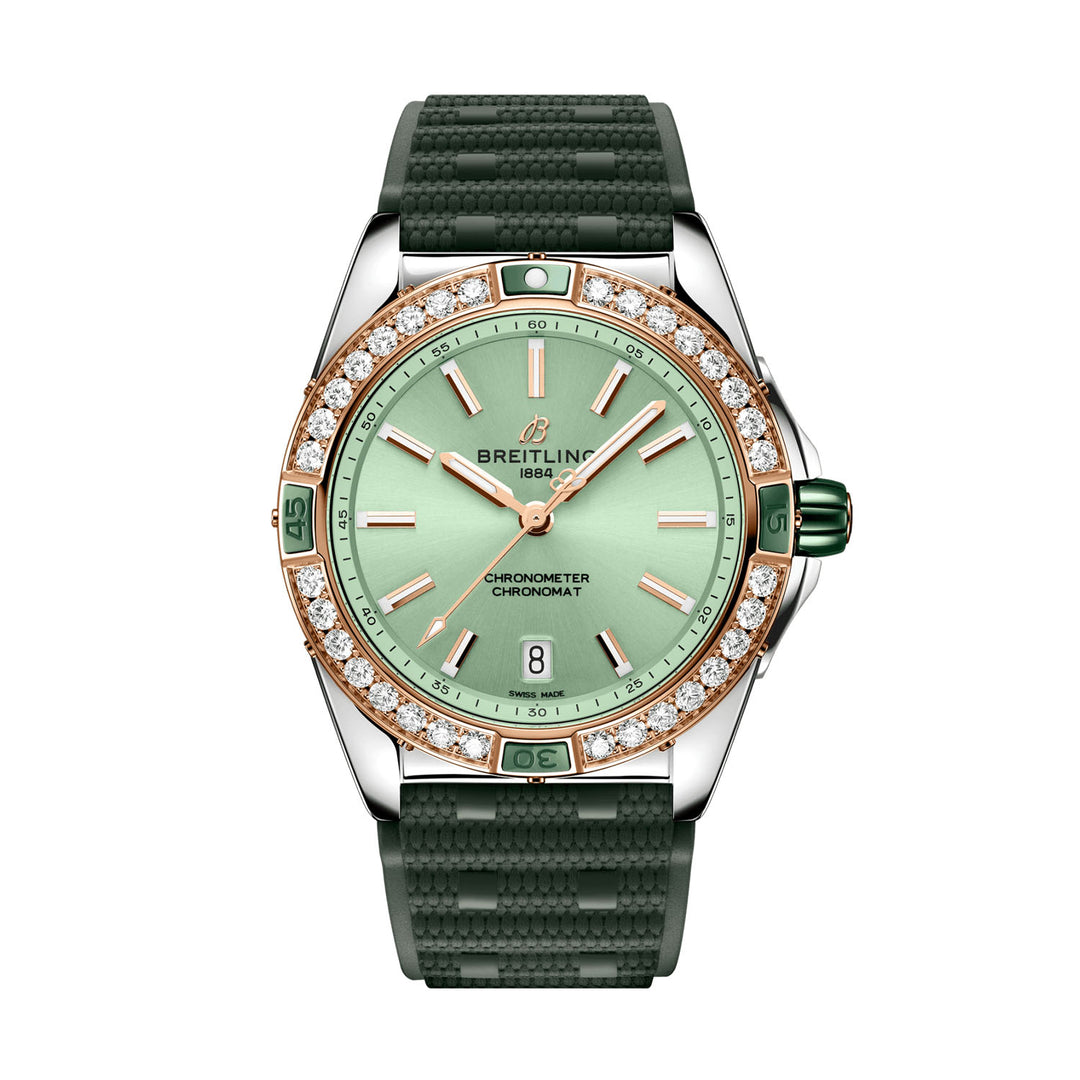 Breitling Super Chronomat Lab-Grown Diamonds 1.41ct Automatic