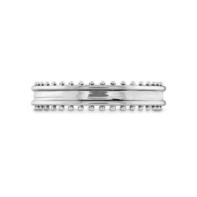 Hearts on Fire 18k White Gold Straight Diamond Wedding Band – HP-HBA75778W-Z65