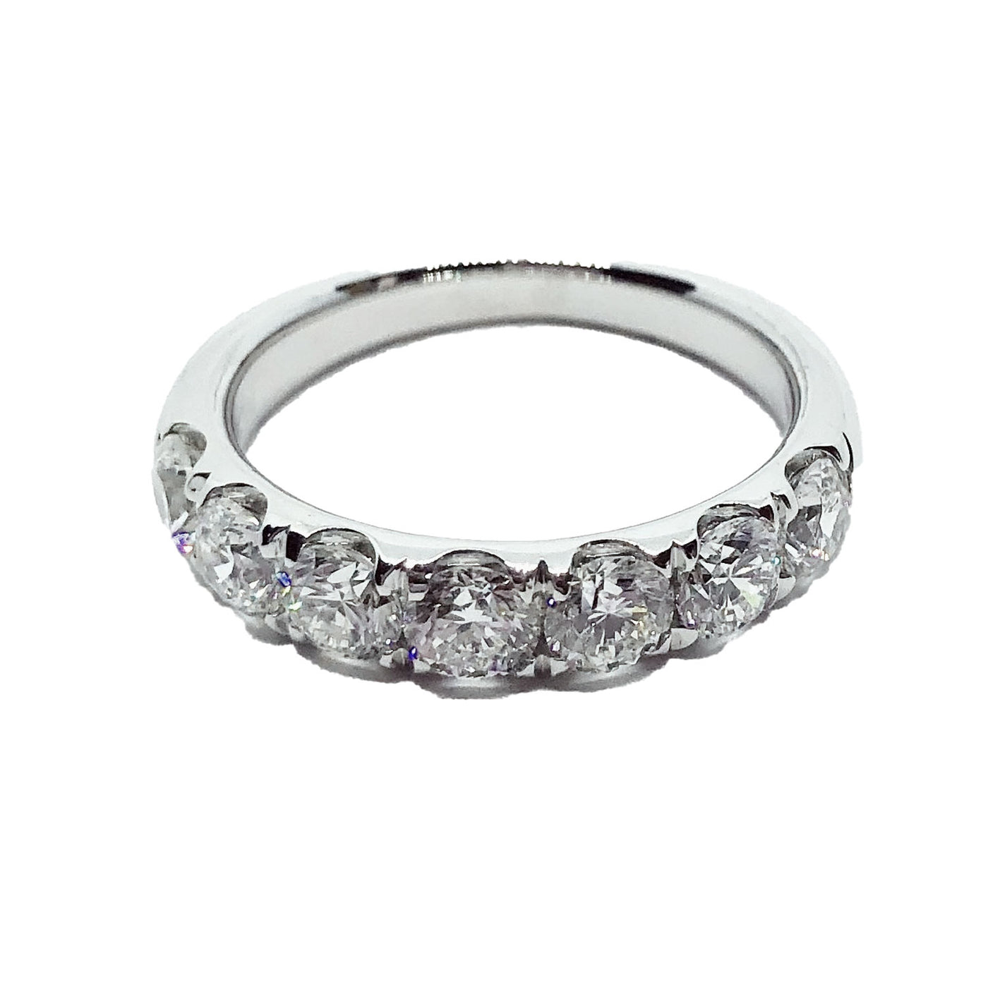 Prima Diamond 14k White Gold Diamond Wedding Band – PR1531D