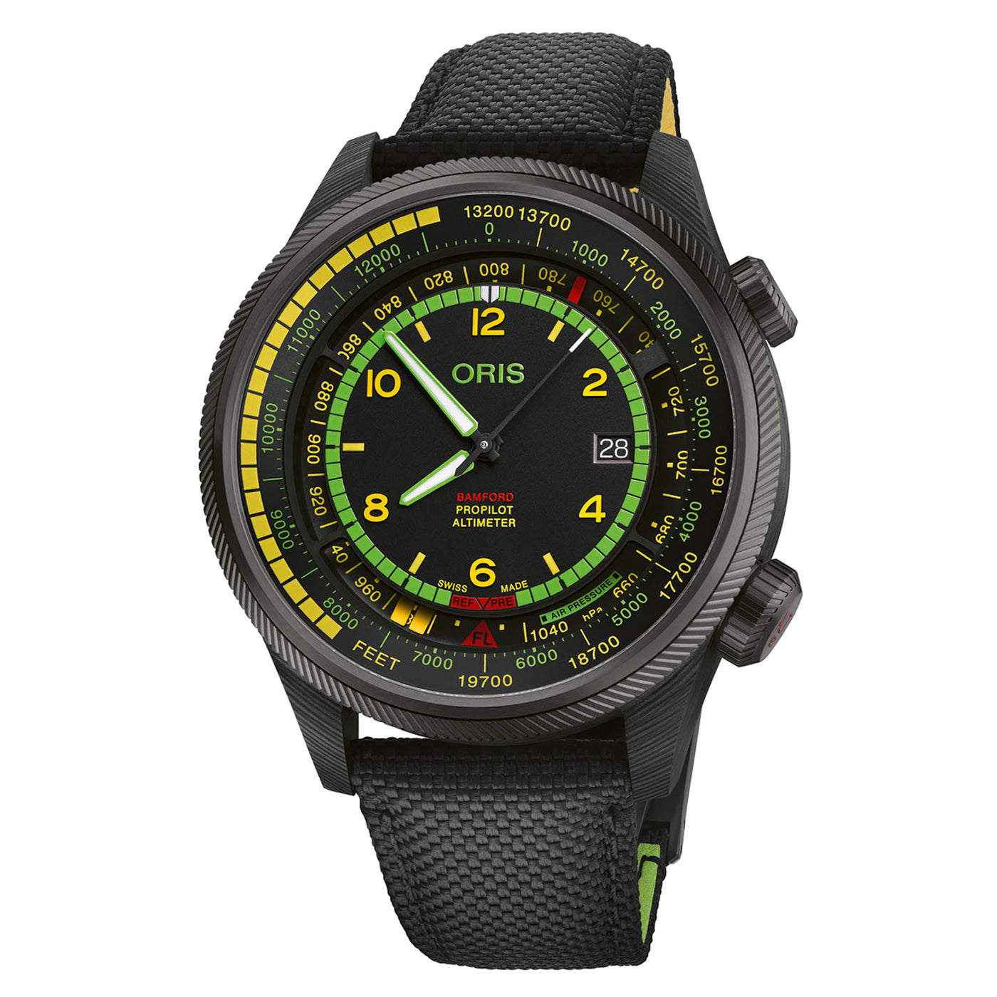 Oris x Bamford ProPilot Altimeter ‘Mission Control’ Limited Edition Automatic – 01 793 7775 8724-Set