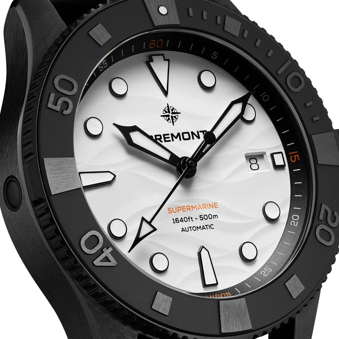 Bremont Supermarine Full Ceramic Polar White Automatic – sm43-dt-bkcer-wh-n-s