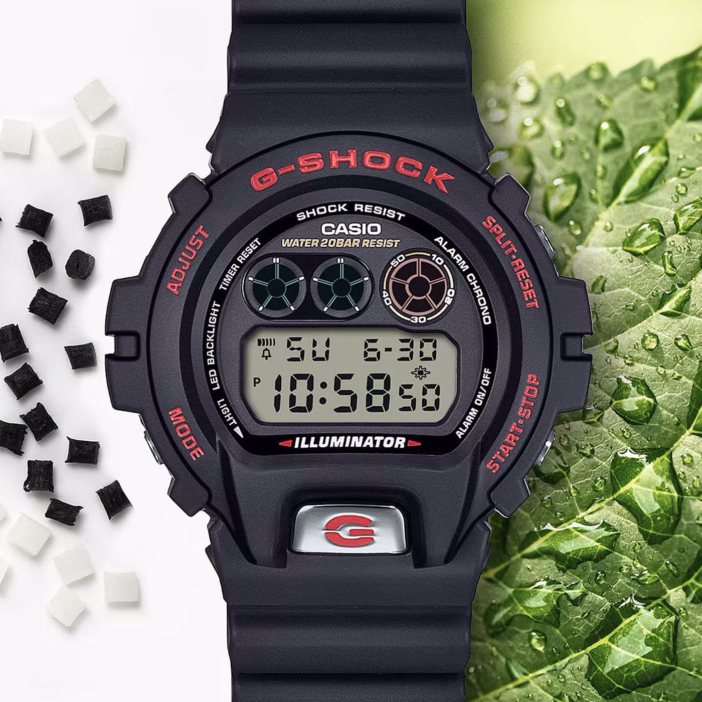 G-Shock 6900 Series Digital Quartz – DW-6900TR-1