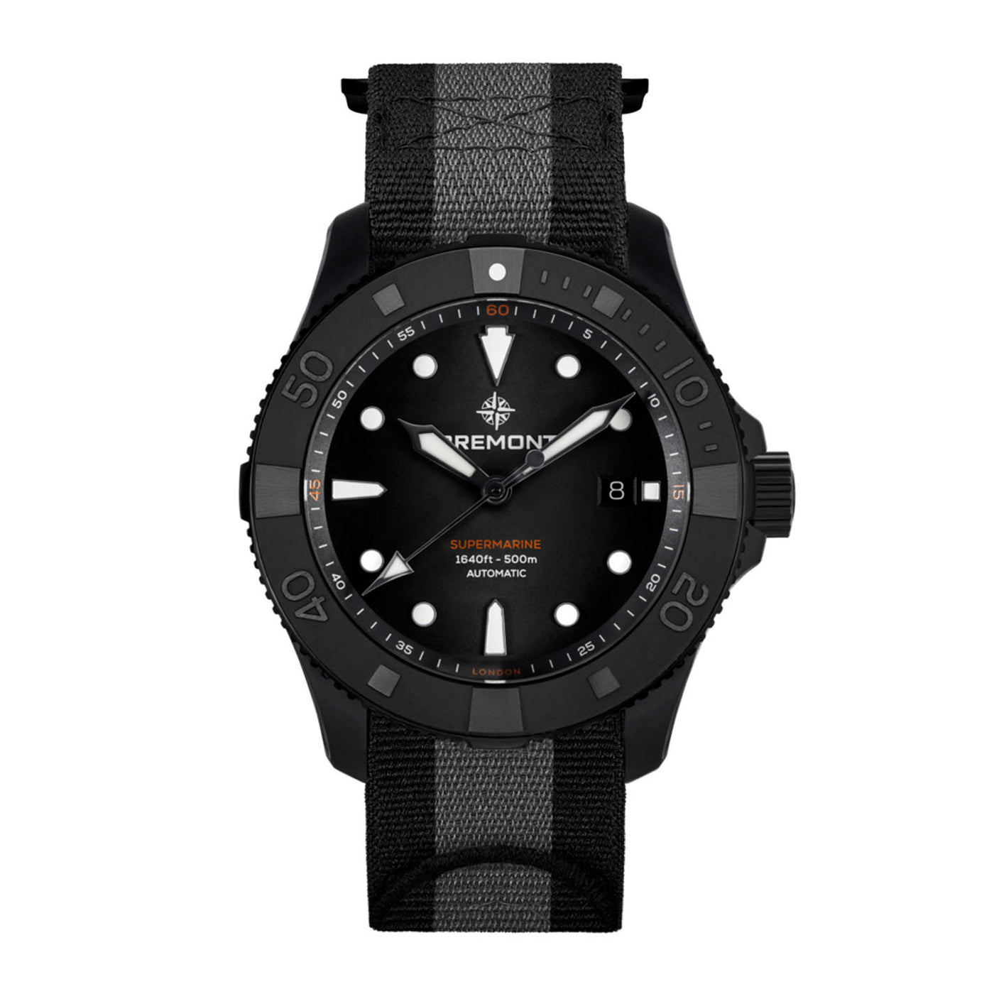 Bremont Supermarine Full Ceramic Tactical Black Automatic – SM43-DT-BKCER-BK-N-S