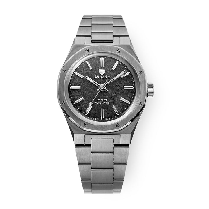 英世 Nivada Grenchen F77 Meteorite Automatic – 68008A77 – Little