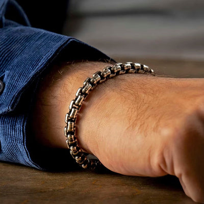 William Henry YDRA Large Bracelet Sterling Silver – BR28 -LG