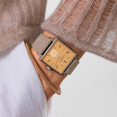 Nomos Glashütte Tetra Ochra Stem Winding – 437