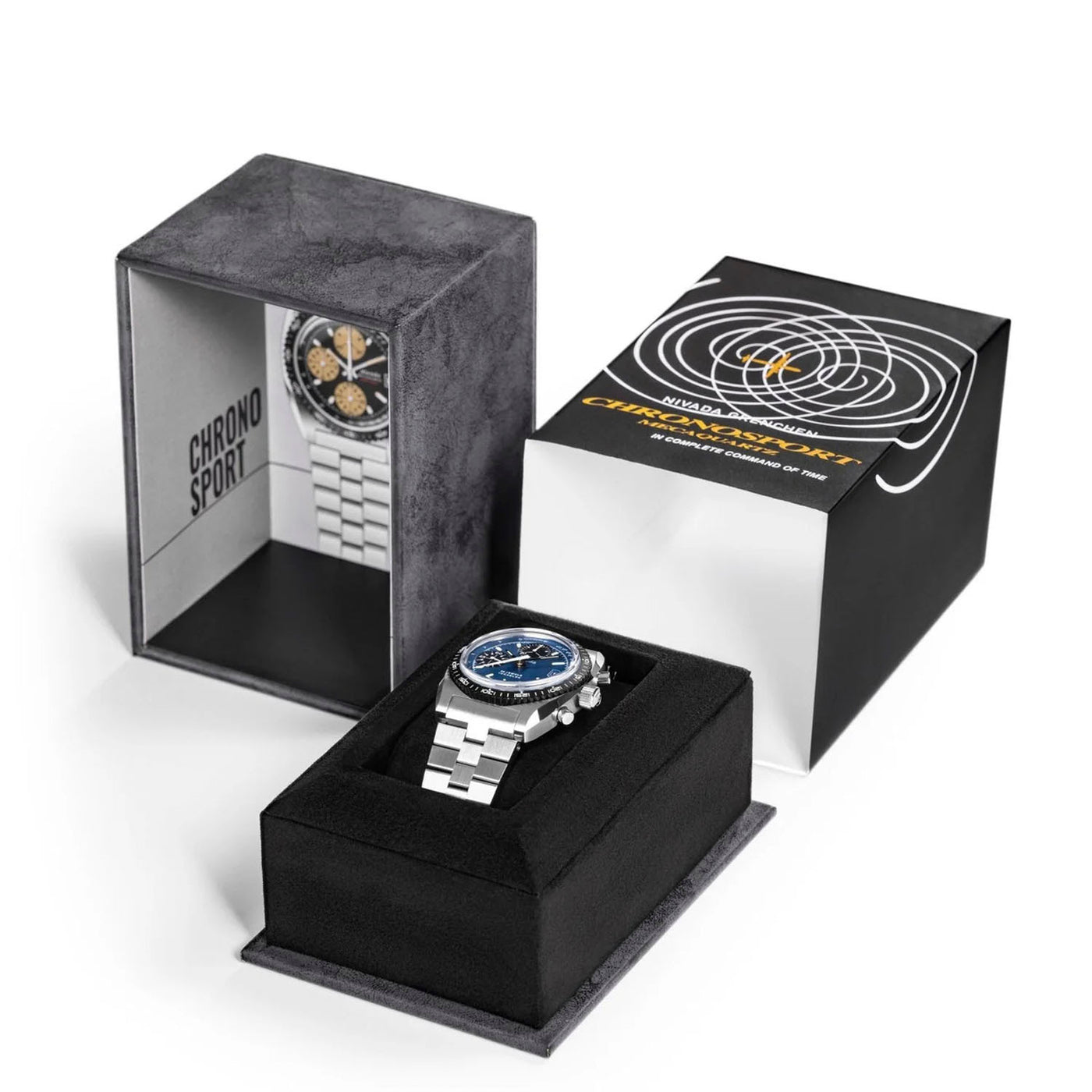 Nivada Grenchen Chronosport Blue Petroleum Limited Edition Automatic – 77003A45