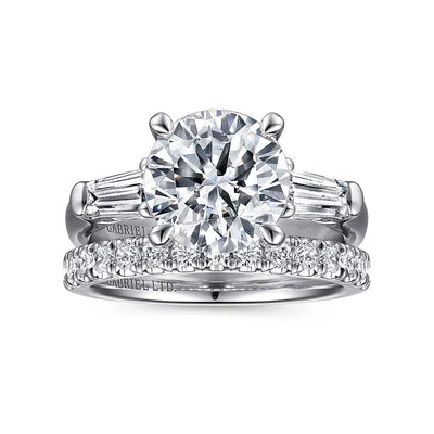 Diamond Semi-Mount Engagement Ring