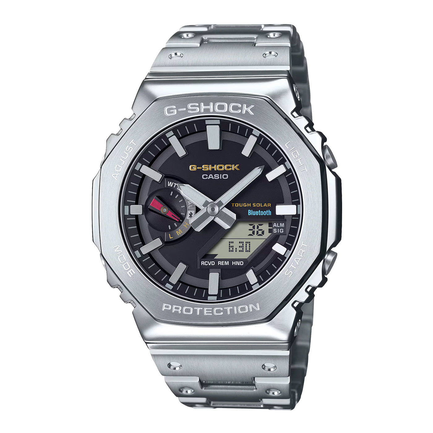 G-Shock G-Steel Full Metal 2100 Series Tough Solar – GMB2100SD-1C