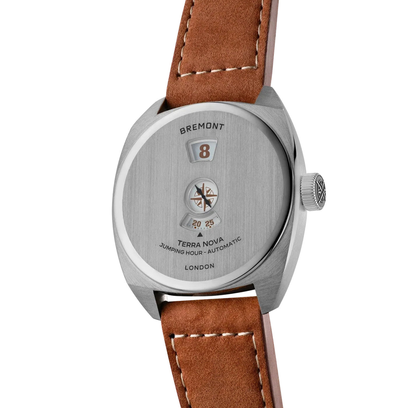 Bremont Terra Nova Jumping Hour Automatic – TN38-JH-SS-CC-L-S