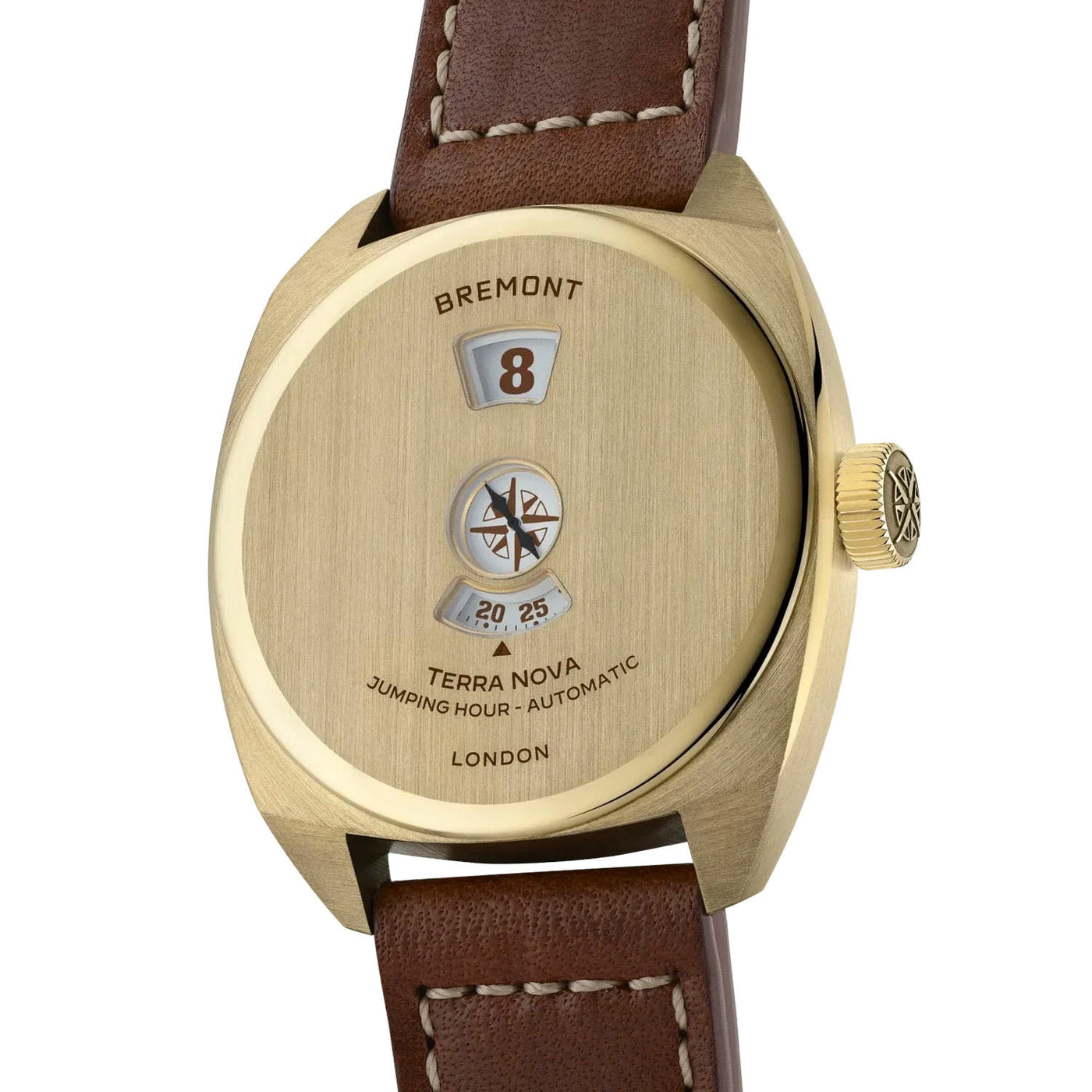 Bremont Terra Nova Jumping Hour Bronze Limited Edition Automatic – TN38-JH-BZ-CC-L-S
