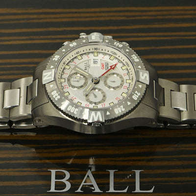 Pre-Owned Ball Engineer Hydrocarbon Spacemaster Orbital Automatic – DC2036C-S-WH-PRE